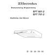 ELECTROLUX EFT701/2 Owner's Manual