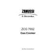 ZANUSSI ZCG7552XL Owner's Manual