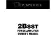 BRYSTON 2BSST Owner's Manual