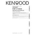 KENWOOD VR507 Owner's Manual