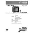 SONY KV1352E/C Service Manual