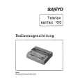 SANYO SANFAX 100 Owner's Manual