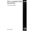 AEG LAV6350SENS.F Owner's Manual